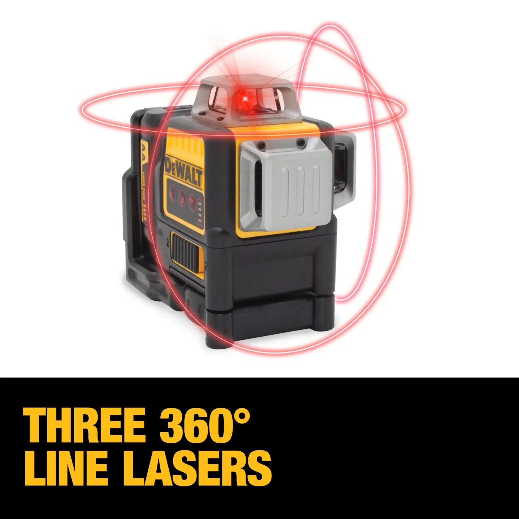 DeWalt DW089LR 12V MAX Compatible Red 3 X 360 Line Laser - image 13