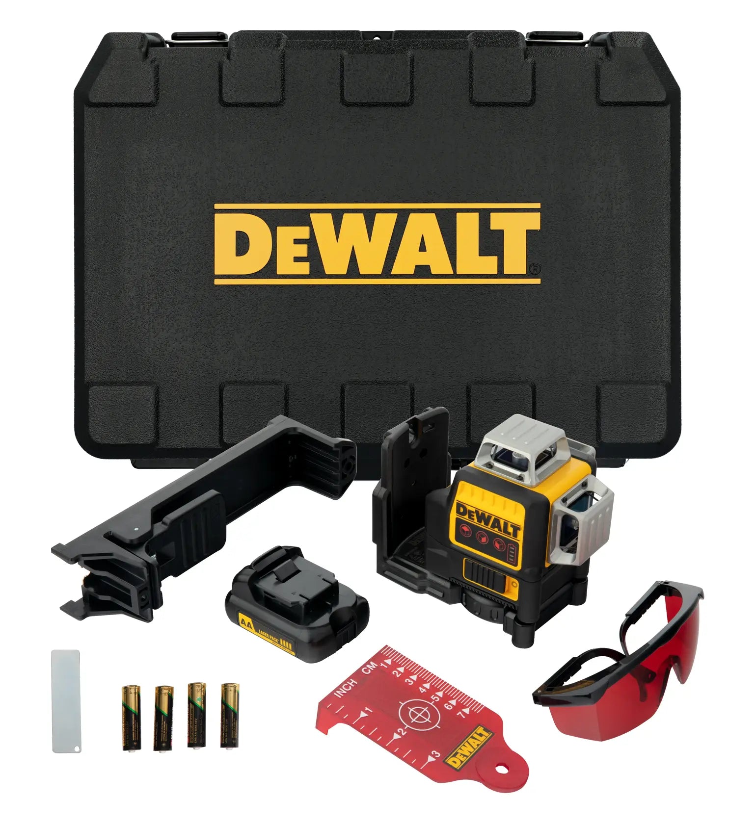 DeWalt DW089LR 12V MAX Compatible Red 3 X 360 Line Laser - image 3