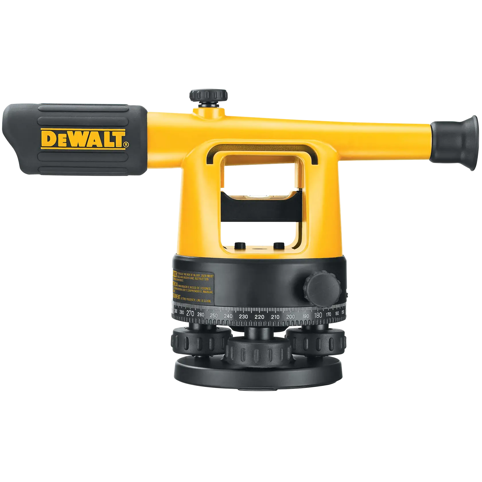 DeWalt DW090PK Transit Level, Surveying Tool With Tripod And Rod, 20X Magnification - image 2