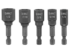 DeWalt DW2235IR 5-Piece IMPACT READY Magnetic Nut Driver Set (1/4" to 1/2") - image 1