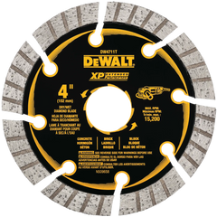DeWalt DW4711T 4" XP Turbo Segmented Diamond Blade - image 1