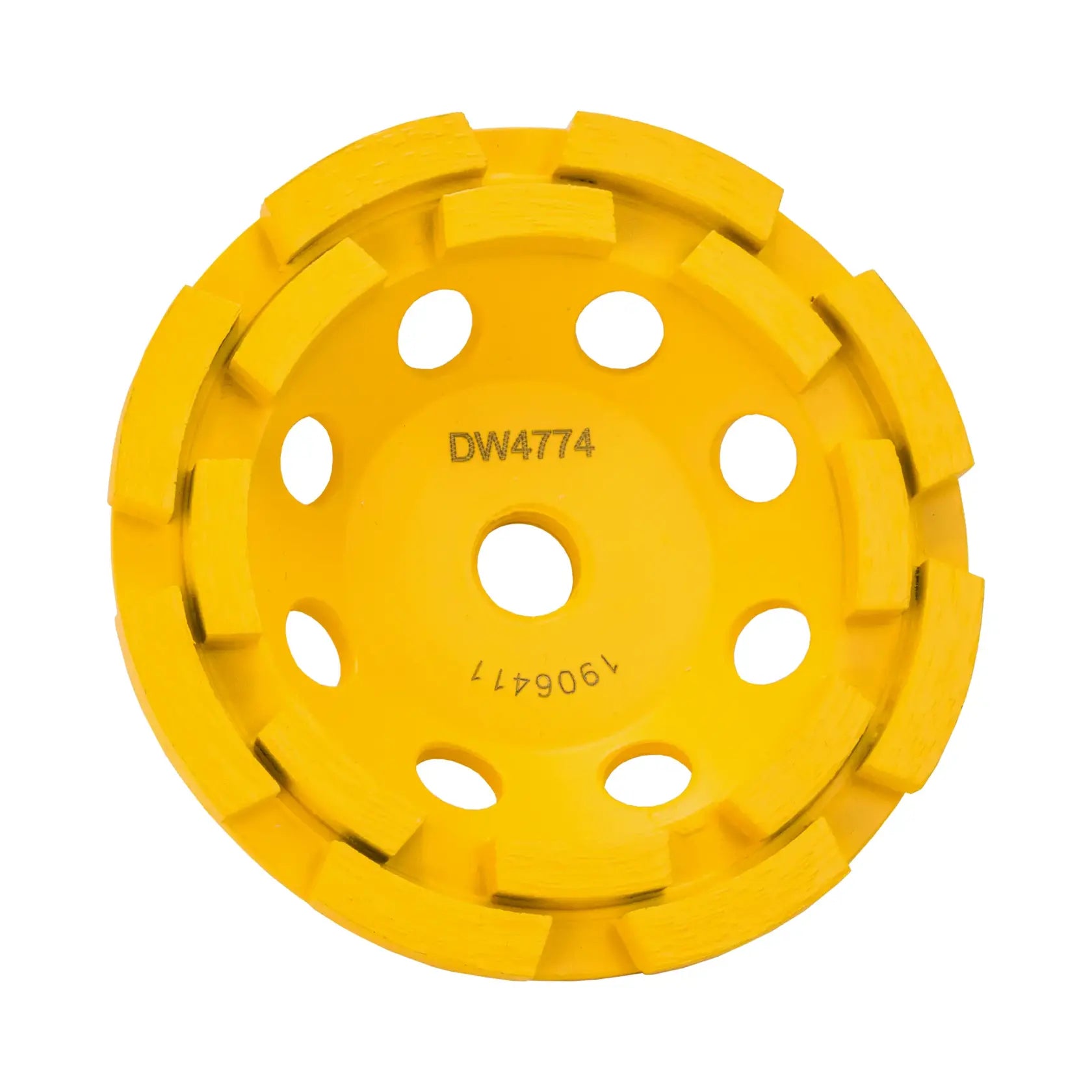 DeWalt DW4774 4-1/2" x 5/8"-11 Double-Row Diamond Cup Grinding Wheel - image 2