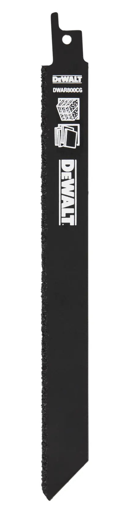 DeWalt DW4843 8" Carbide Grit Reciprocating Saw Blade - image 1