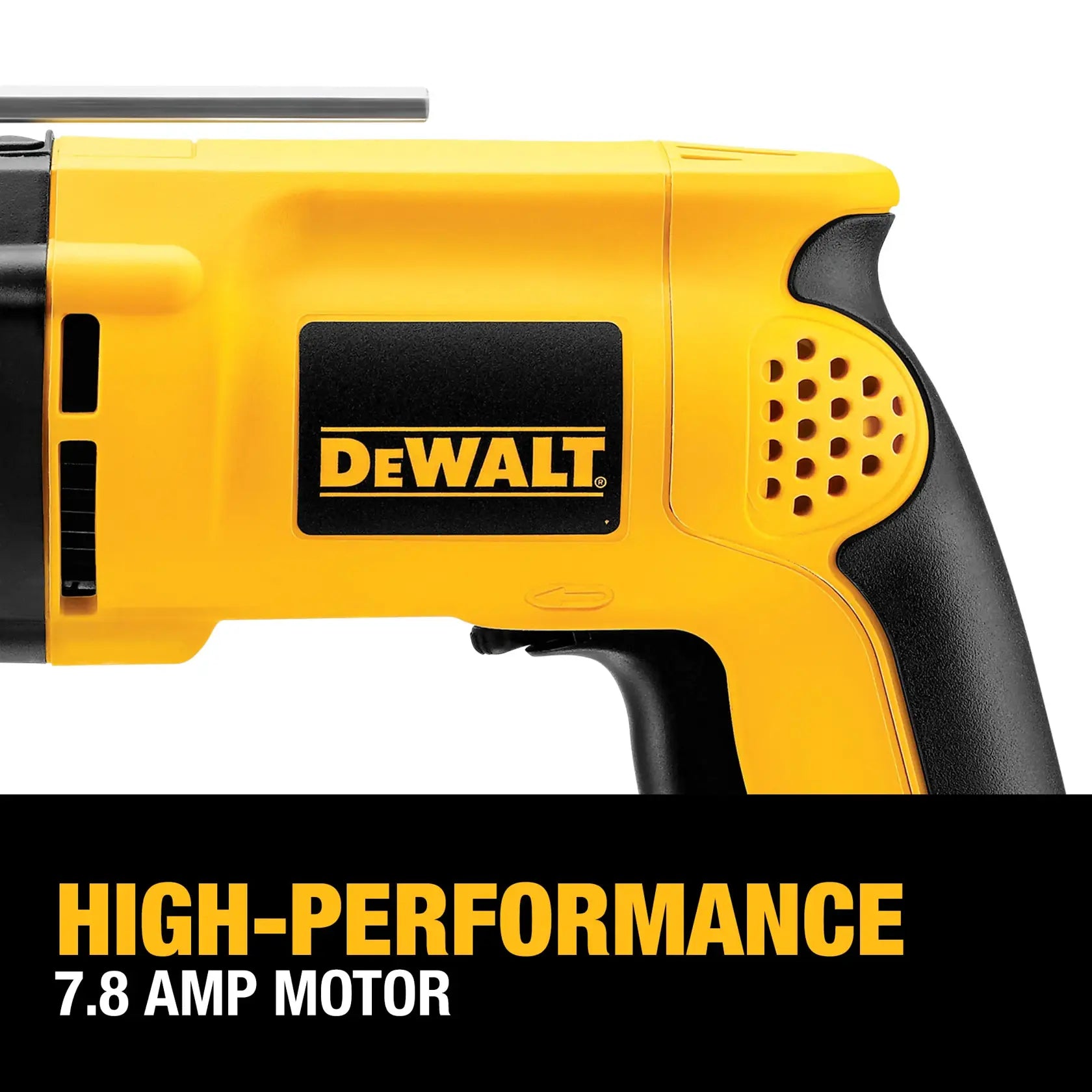 DeWalt DW511 1/2-in (13mm) VSR Single Speed Hammer Drill - image 5
