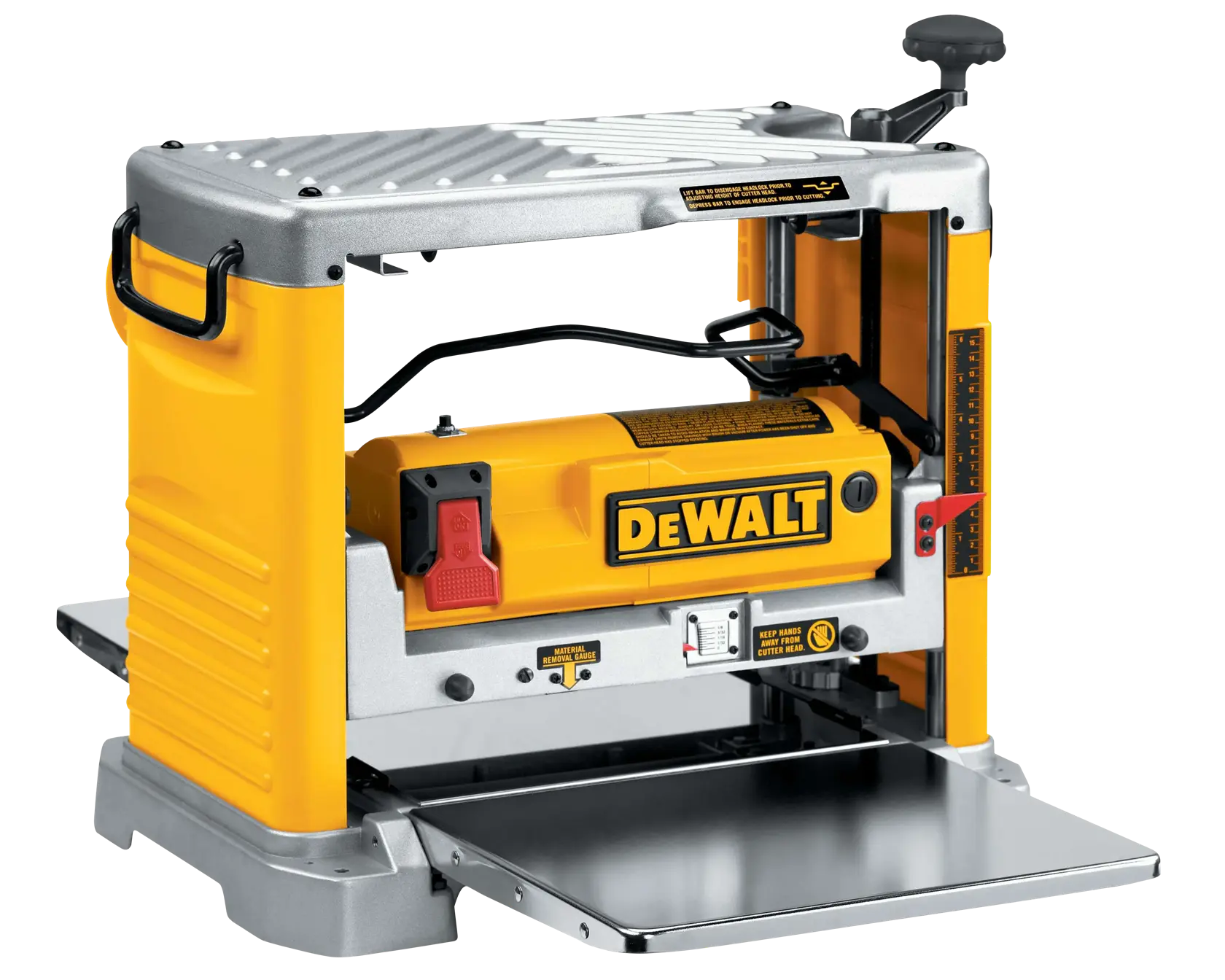 DeWalt DW734 12-1/2-in (318mm) Corded Electric Thickness Planer With Three Knife Cutter-head (15 Amp) - image 3