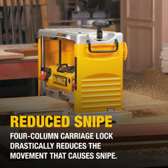 DeWalt DW734 12-1/2-in (318mm) Corded Electric Thickness Planer With Three Knife Cutter-head (15 Amp) - image 4