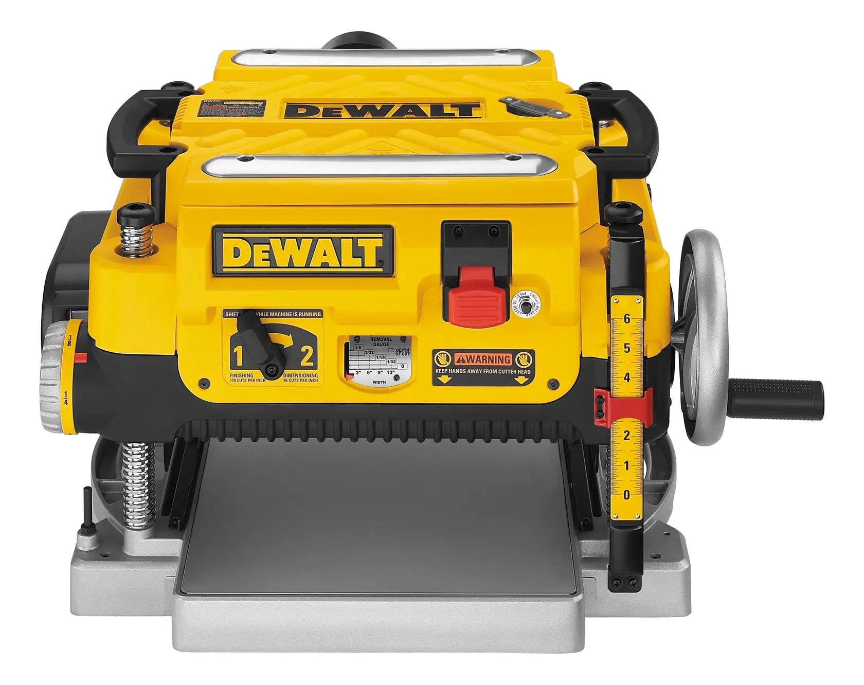 DeWalt DW735 13 in. 3-Knife 2-Speed Thickness Planer - image 2