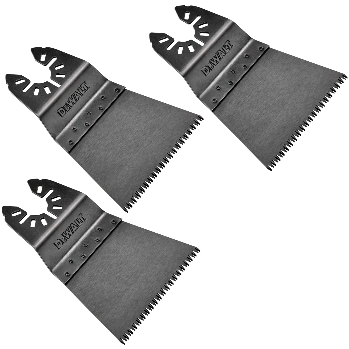 DeWalt DWA4271-3 2-1/2" Precision Tooth Oscillating Wood Blades, 3-Pack - image 1