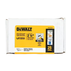 DeWalt DWA4283B25 2-1/8" 3-Sided Bi-Metal Oscillating Blades, 25-Pack - image 2