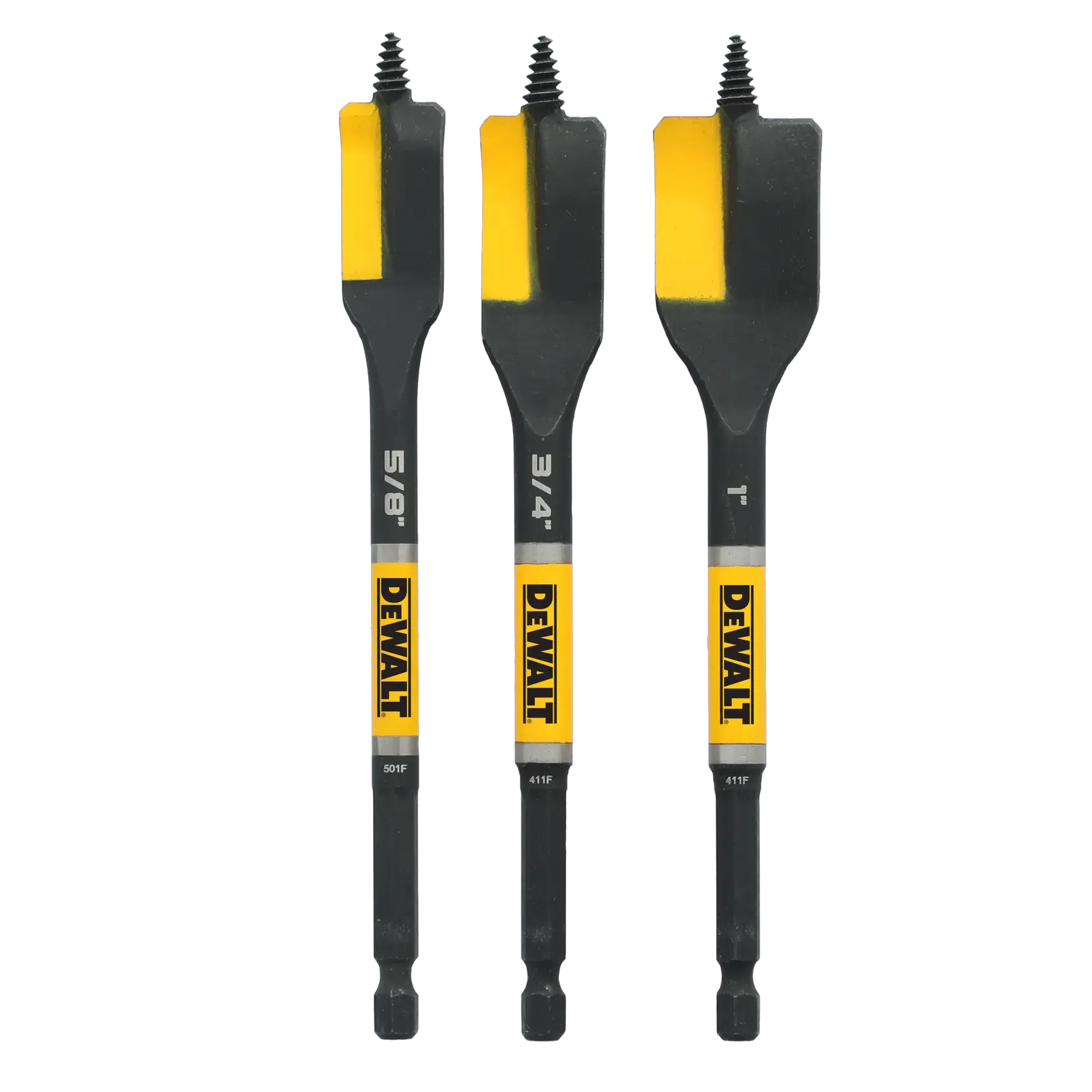 DeWalt DWAWDNS3PC Elite Series 3-Piece Nail Cutting Spade Bit Set - image 1