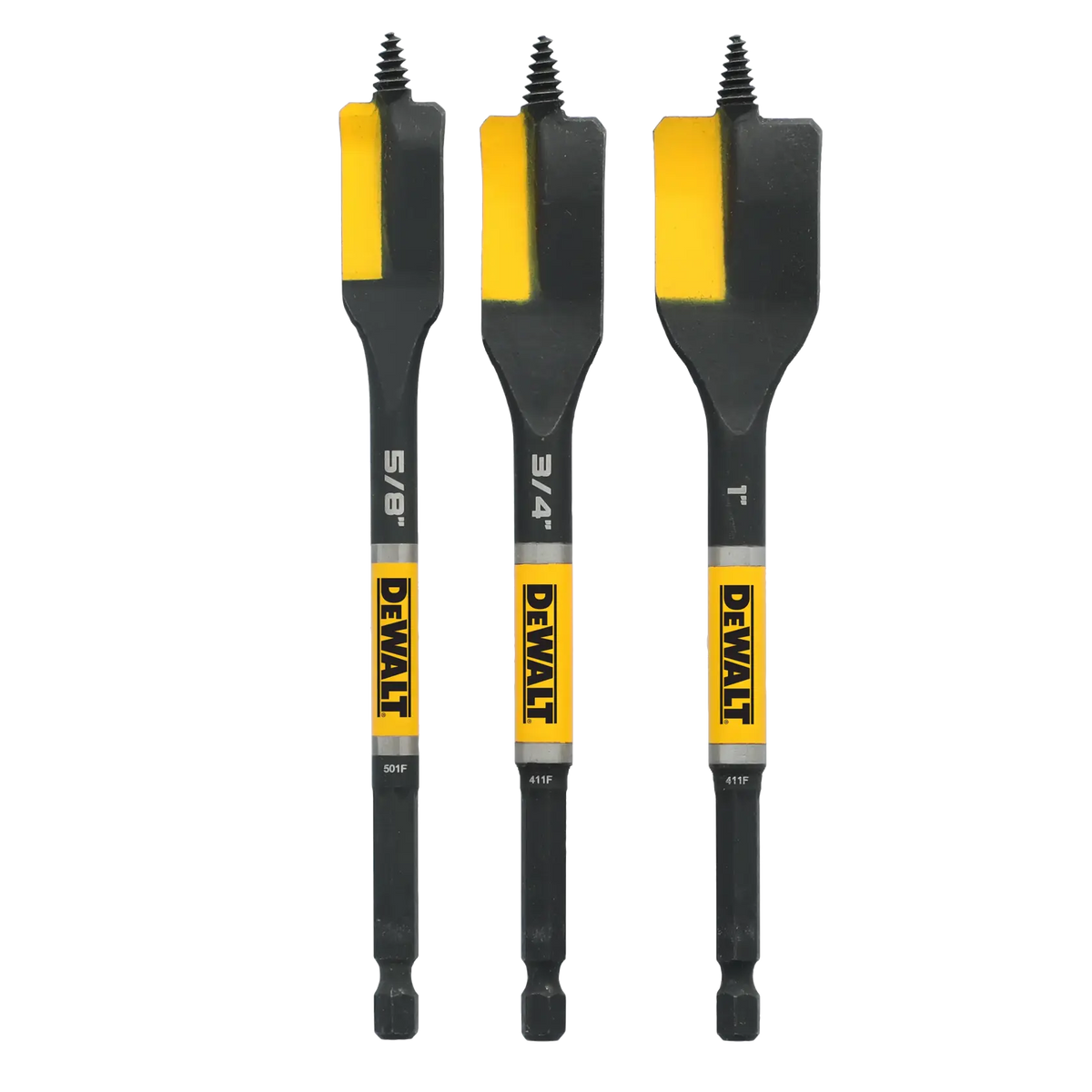 DeWalt DWAWDNS3PC Elite Series 3-Piece Nail Cutting Spade Bit Set - image 1