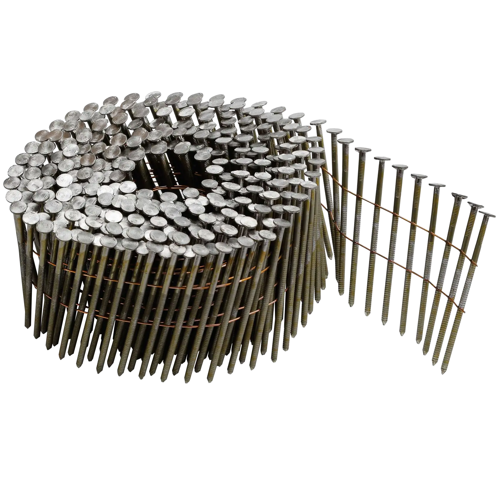 DeWalt DWC8R99BD 2-3/8" x .099" Ring Bright Coil Nails, 3,600-Pack - image 2