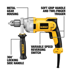 DeWalt DWD210G 1/2-in (13mm) VSR Pistol Grip Drill - image 2