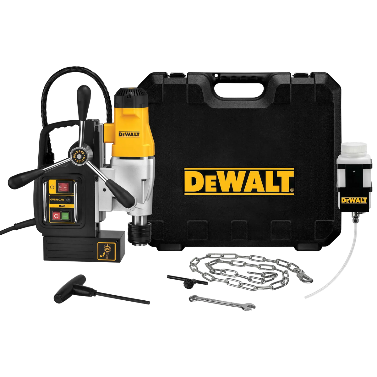 DeWalt DWE1622K 2" Magnetic Drill Press Kit, 2-Speed - image 1