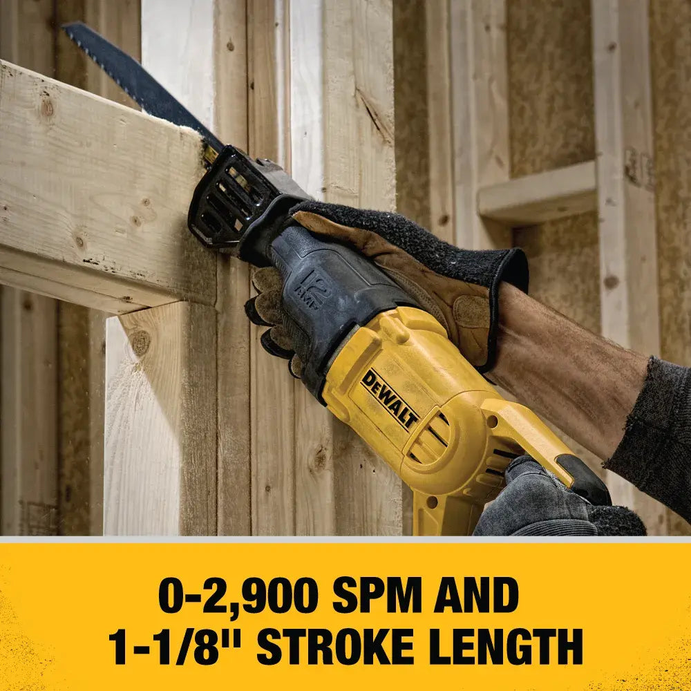 DeWalt DWE305 12 Amp Reciprocating Saw - image 5