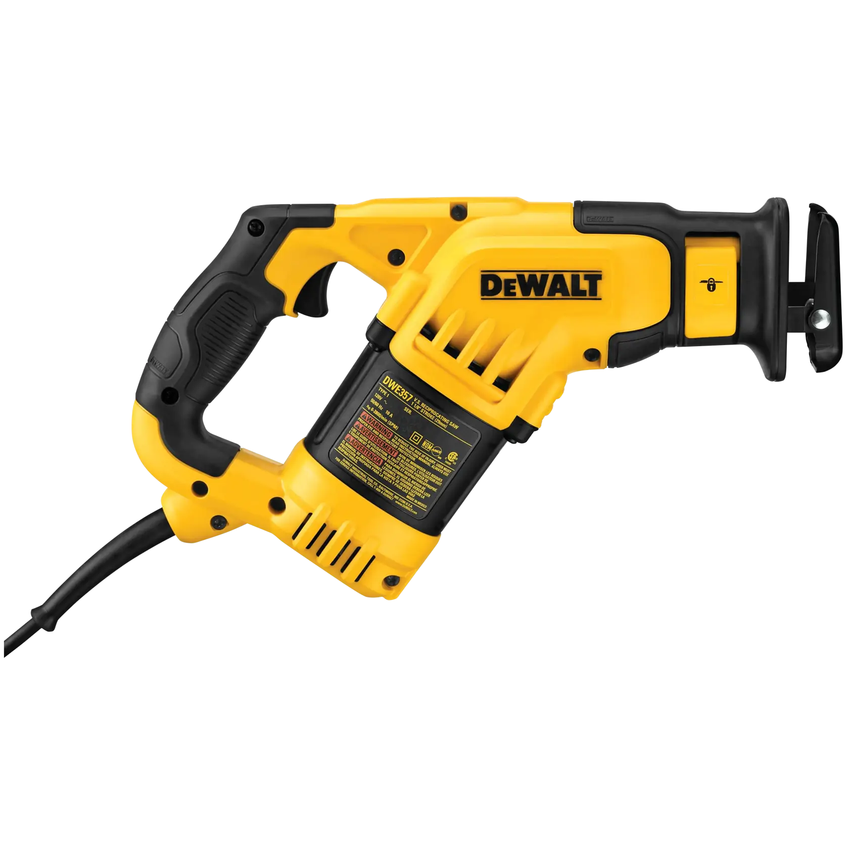 DeWalt DWE357 12 Amp Compact Reciprocating Saw - image 2