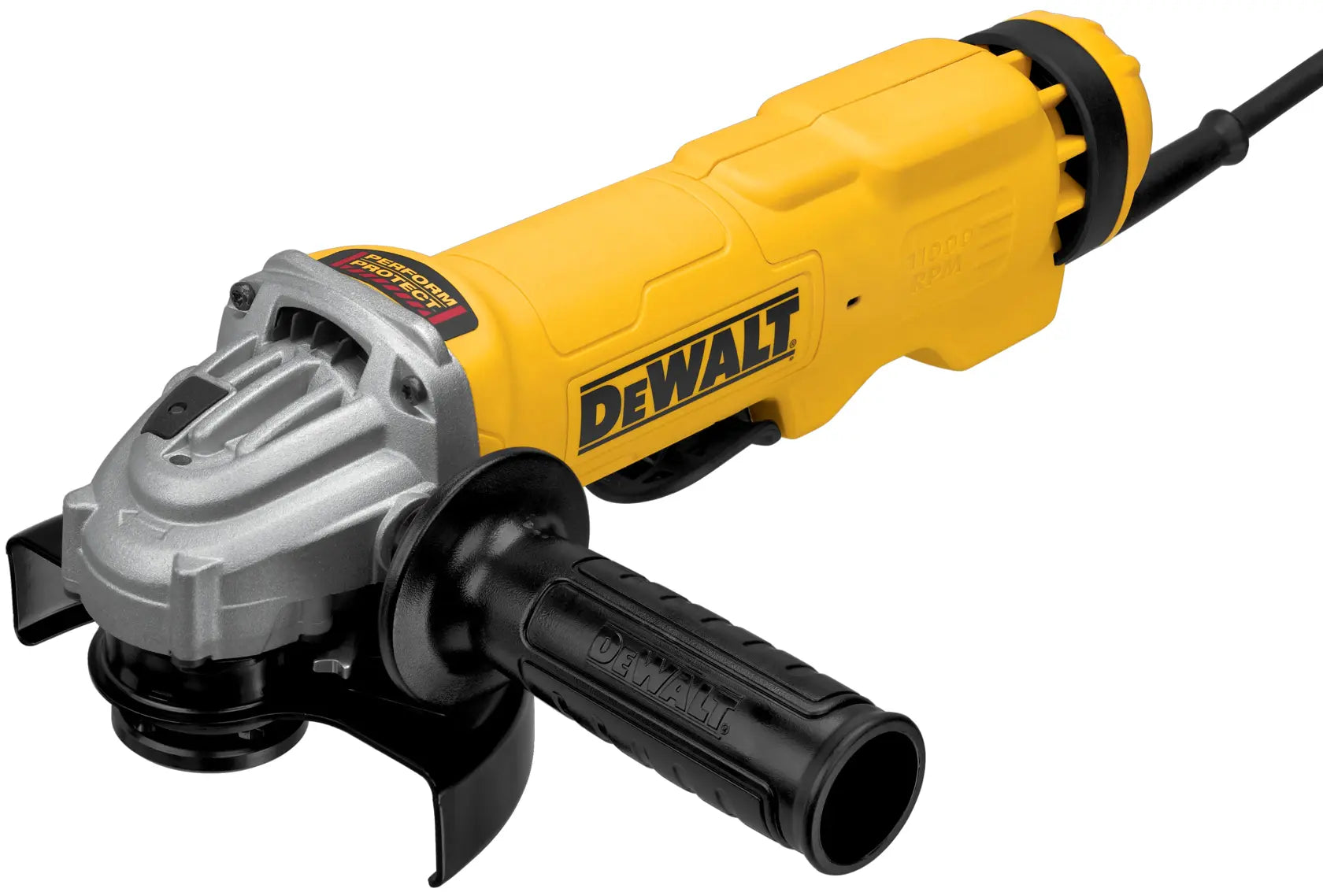 DeWalt DWE43114N 4-1/2" to 5" Paddle Switch Angle Grinder, No Lock-On - image 2