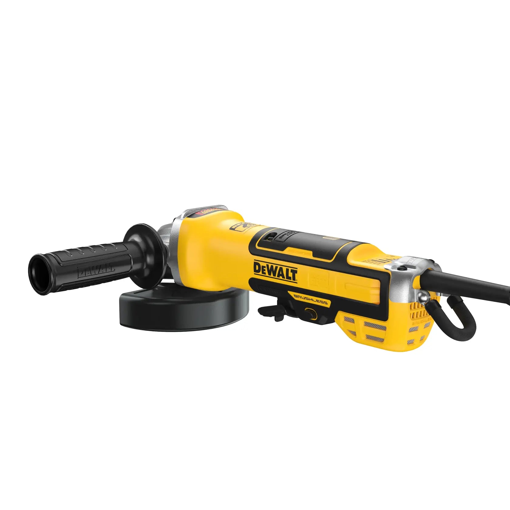 DeWalt DWE43214NVS 5" Brushless Variable Speed Paddle Switch Angle Grinder with Kickback Brake - image 3