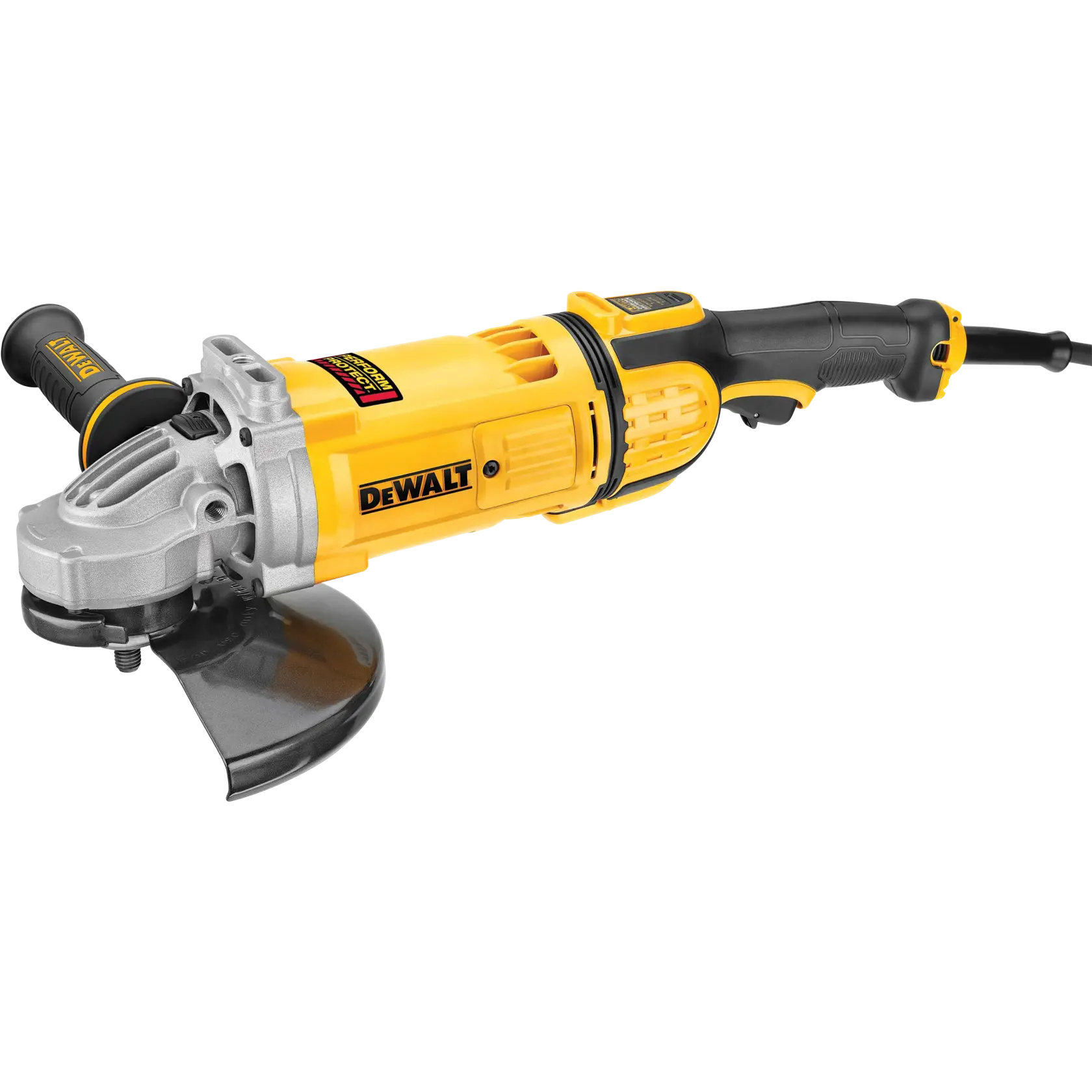 DeWalt DWE4599N 9" 4.9 HP Angle Grinder with No Lock-On - image 2
