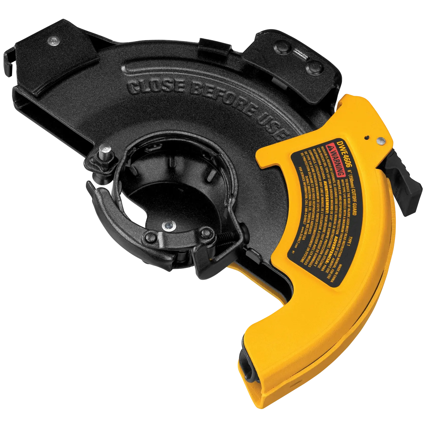 DeWalt DWE4606 6" (150mm) Adjustable Cutoff Guard - image 3