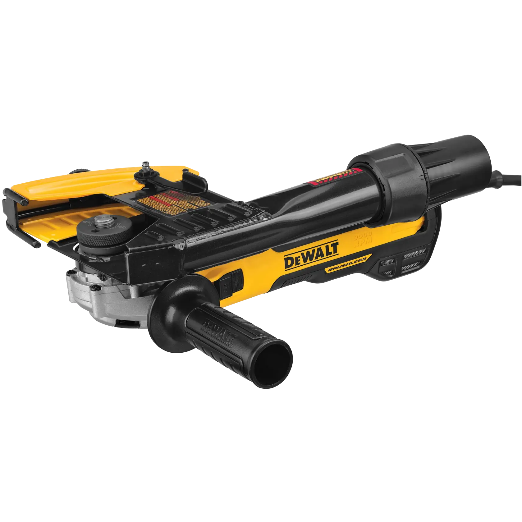 DeWalt DWE46202 5" to 6" Brushless Angle Grinder with Tuckpointing Shroud Kit - image 2