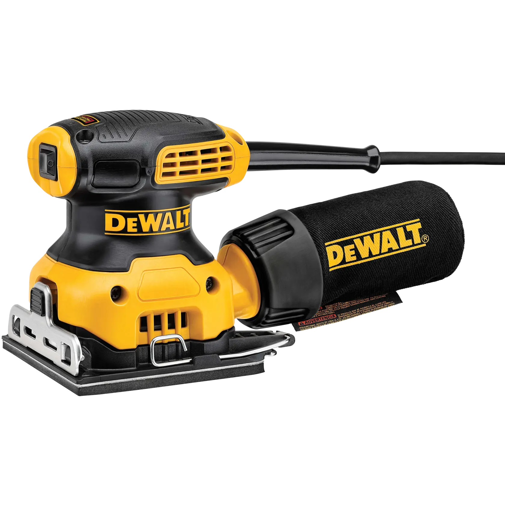 DeWalt DWE6411K 1/4-in. (6.4mm) Corded Electric Sheet Palm Grip Sander - image 2
