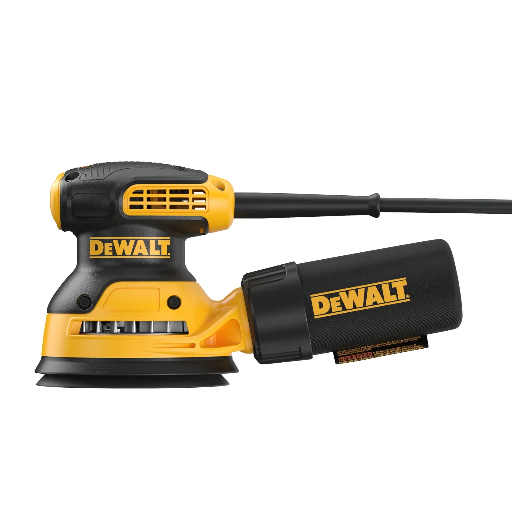 DeWalt DWE6420 5" Single Speed Random Orbit Sander, PSA Pad - image 2