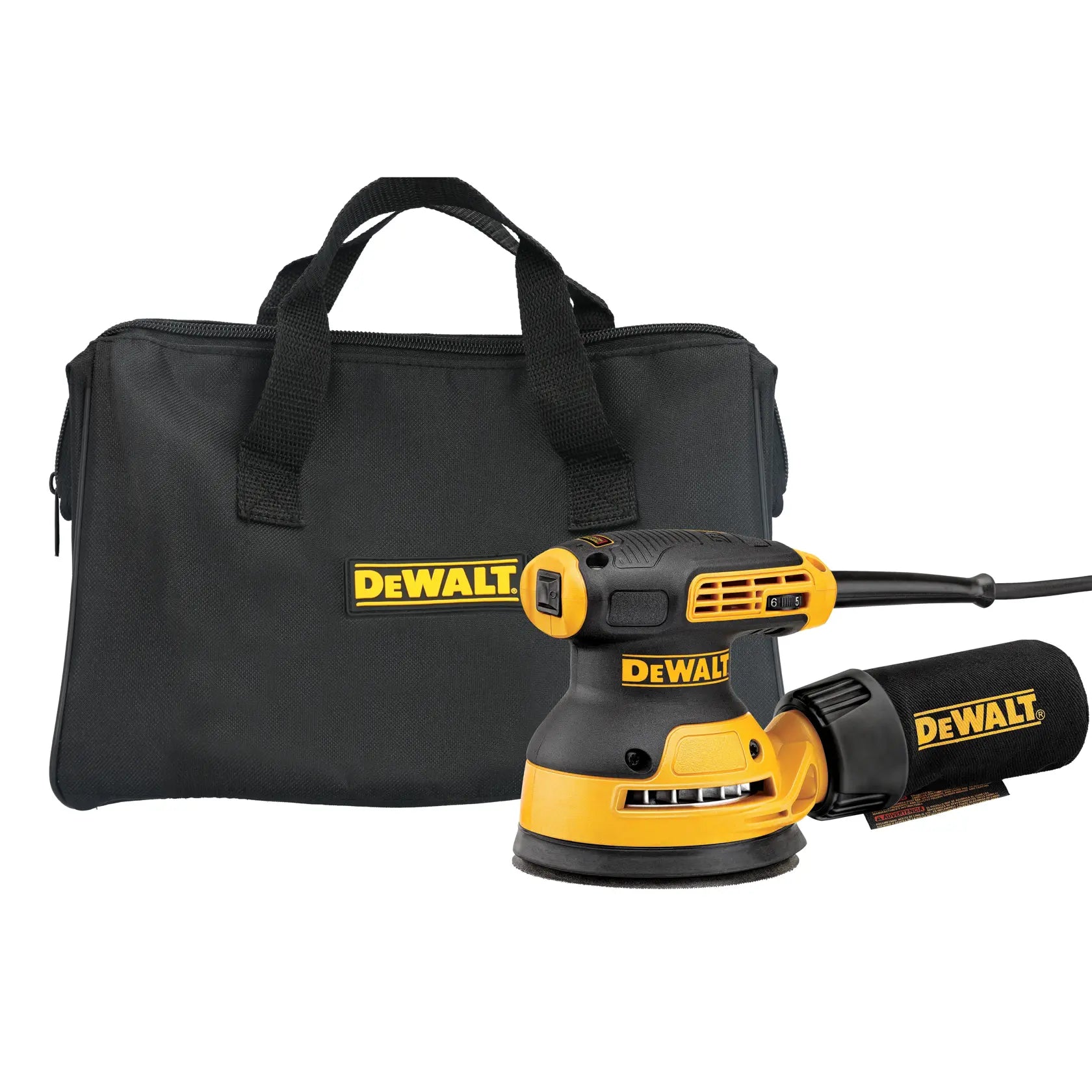 DeWalt DWE6423K 5-in (127-mm) Corded Electric Variable Speed Random Orbital Sander Kit - image 1