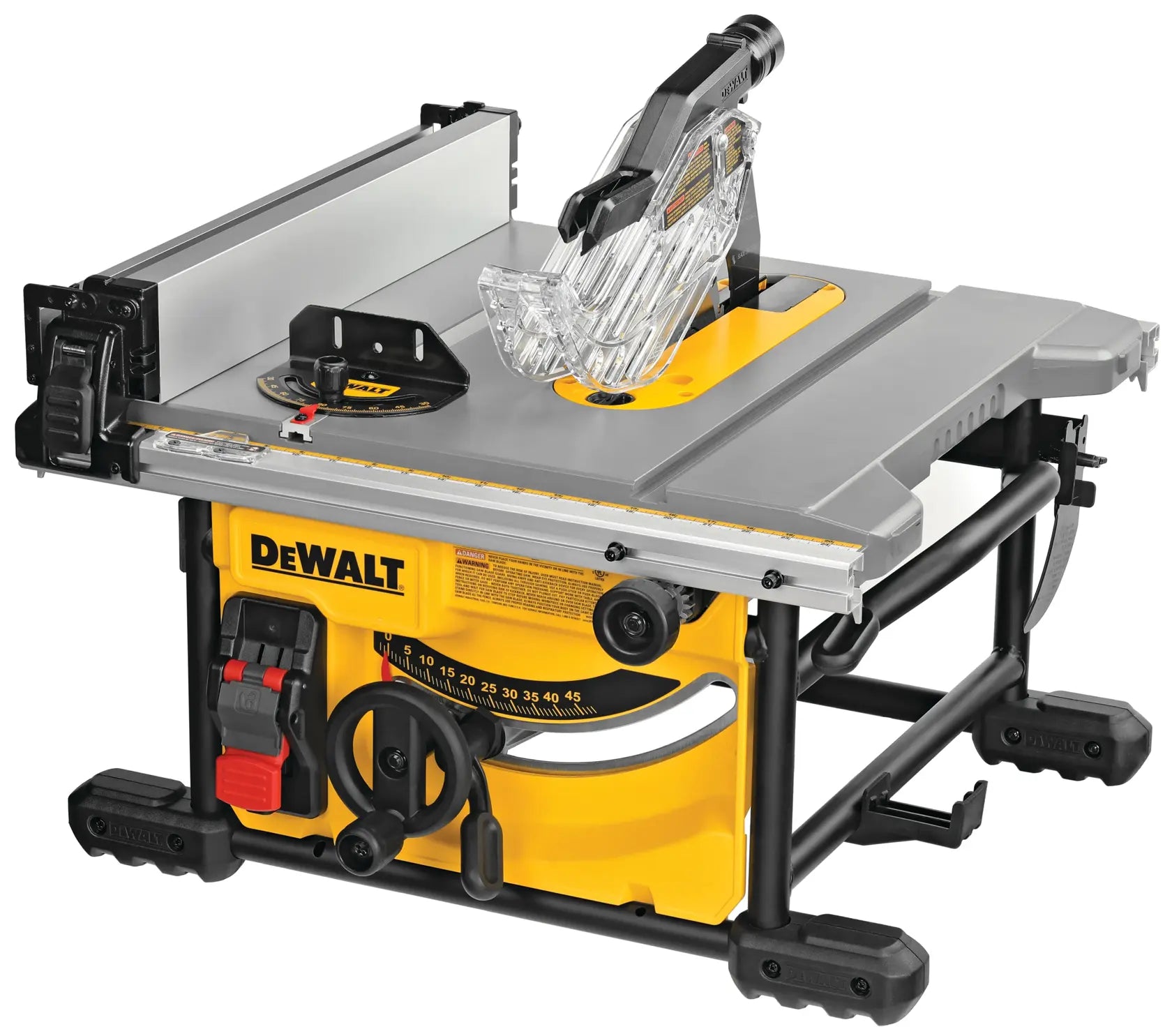 DeWalt DWE7485 8-1/4 in. 15A Compact Portable Jobsite Table Saw - image 2