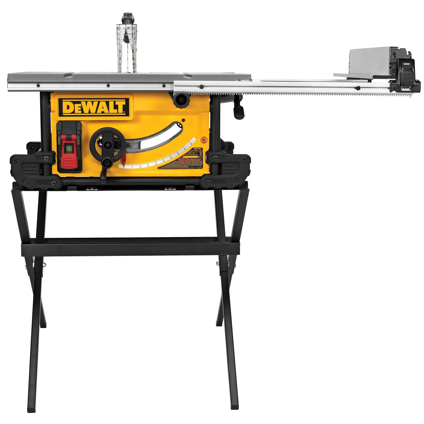 DeWalt DWE7491X 10 in. Table Saw With Scissor Stand - image 3
