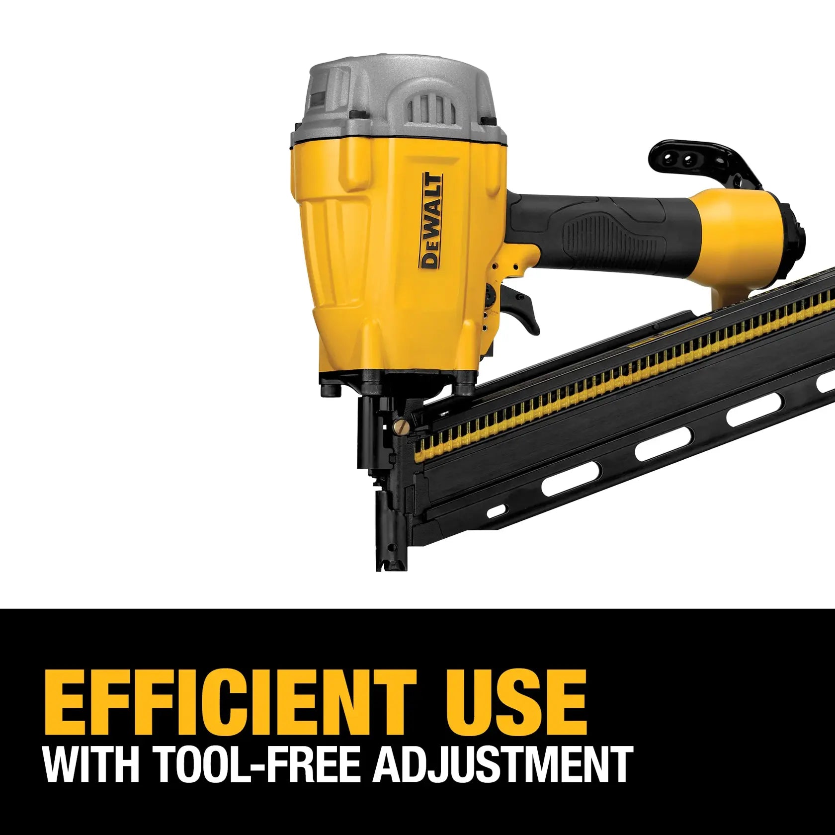 DeWalt DWF83PL 21 degree plastic round head framing nailer - image 6