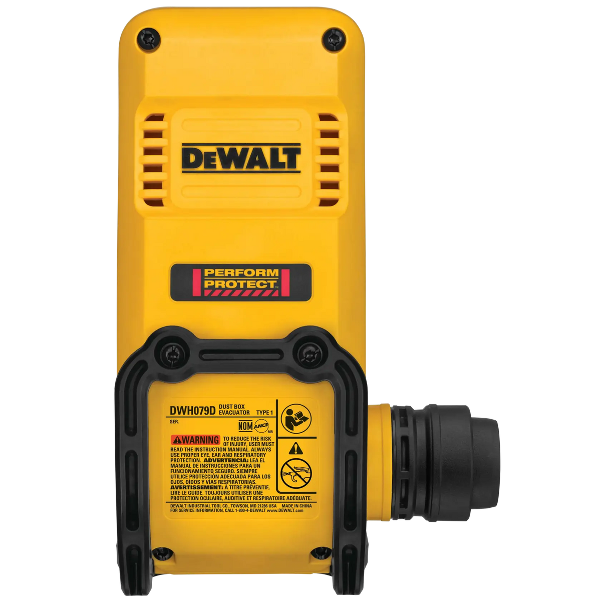 DeWalt DWH079D SDS Rotary Hammer Dust Box Evacuator - image 1