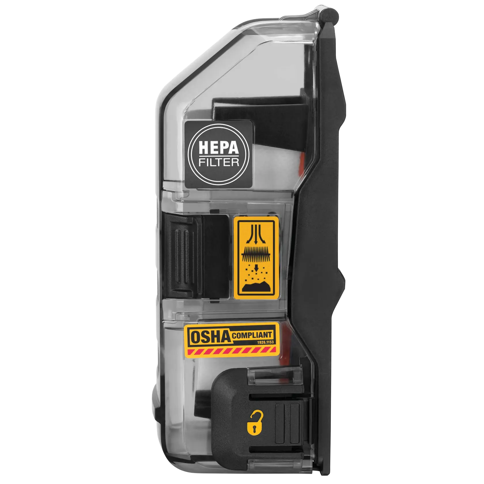DeWalt DWH302DH Heavy-Duty Dust Box Assembly - image 1