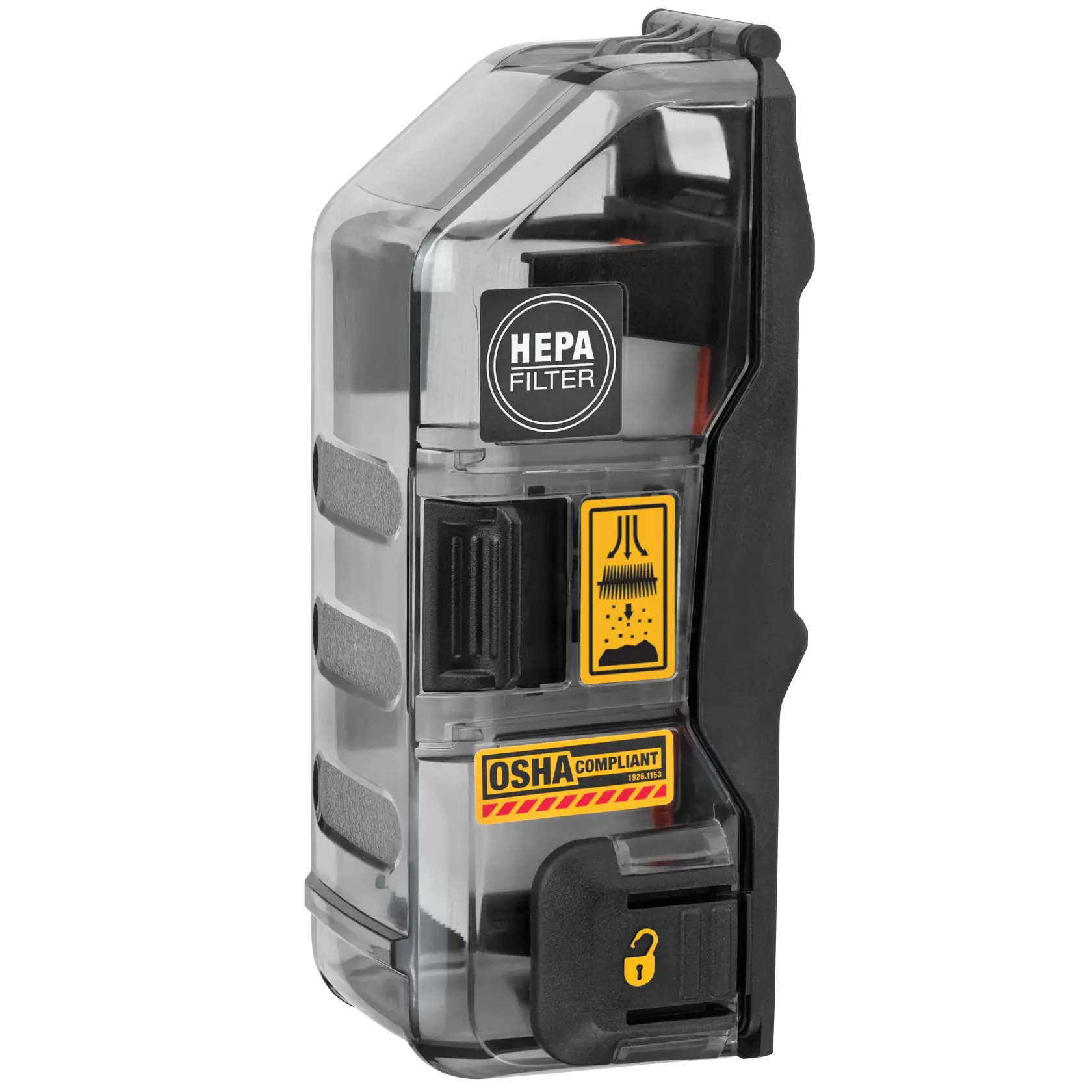 DeWalt DWH302DH Heavy-Duty Dust Box Assembly - image 2