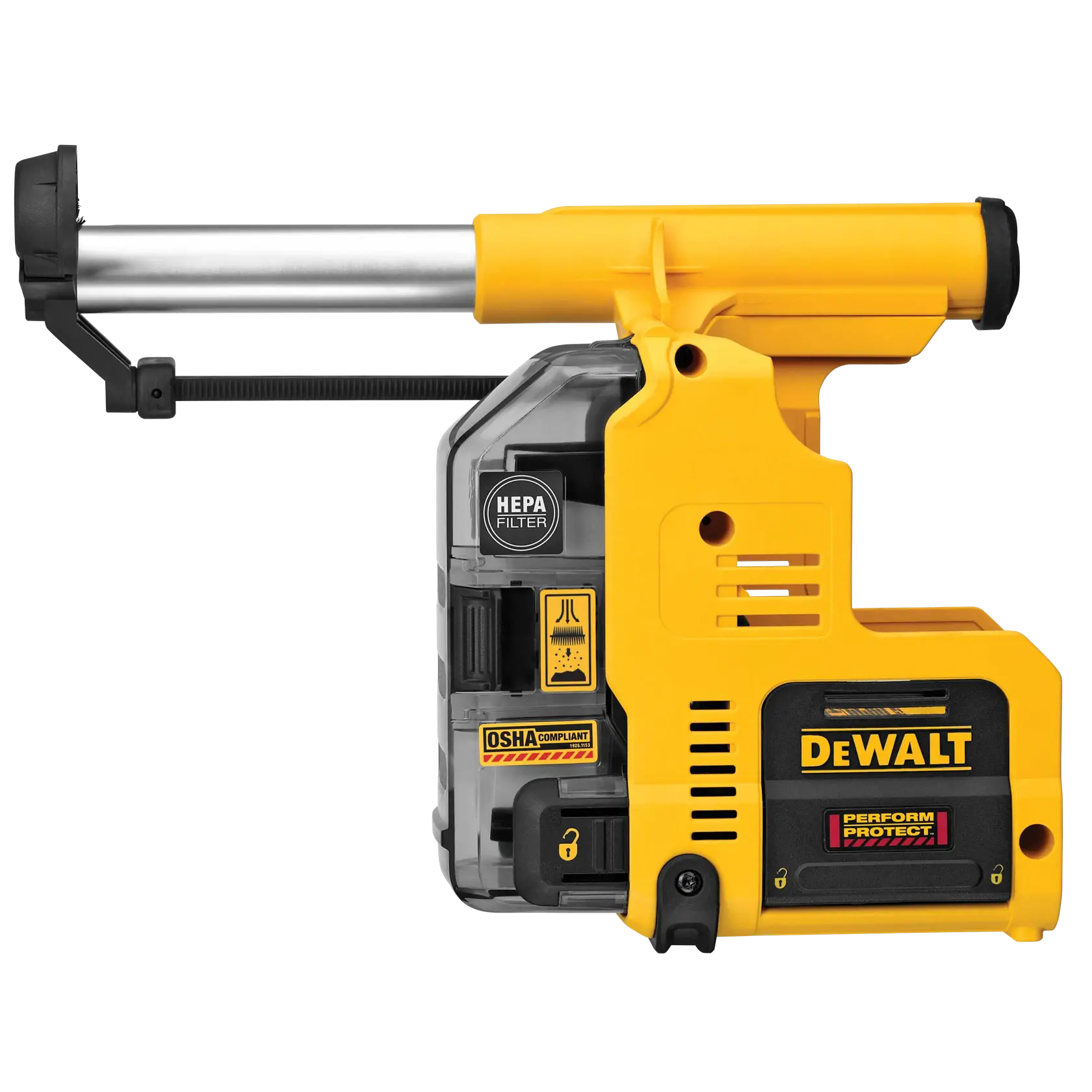 DeWalt DWH303DH Onboard Dust Extractor for 1" SDS Plus Rotary Hammers - image 1