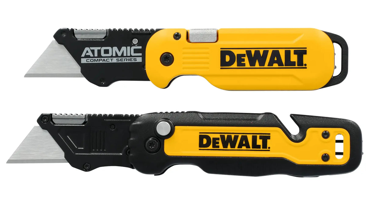 DeWalt DWHT10995 Push-and-Flip Folding Utility Knife Set, 2-Pack - image 1