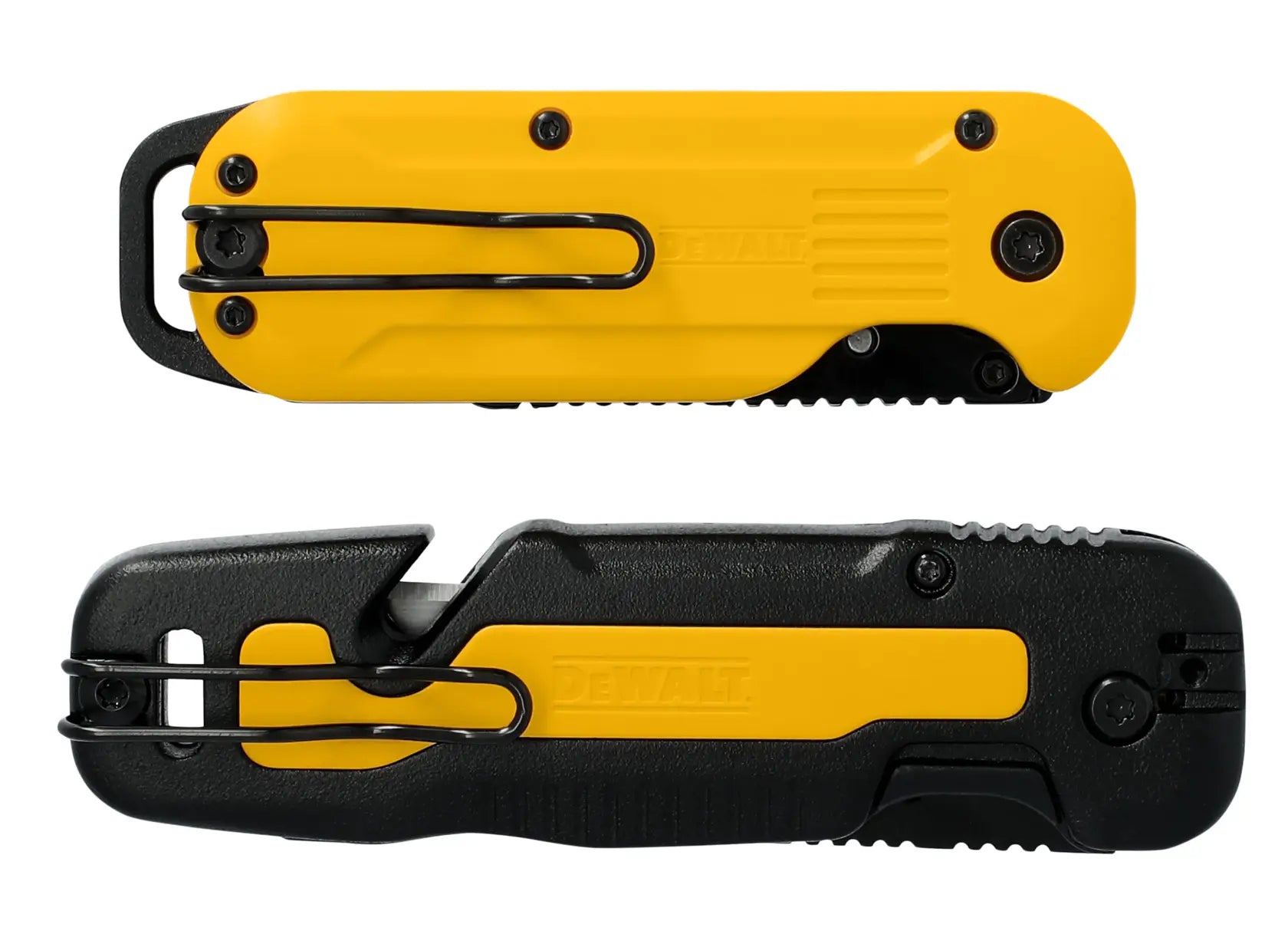 DeWalt DWHT10995 Push-and-Flip Folding Utility Knife Set, 2-Pack - image 4