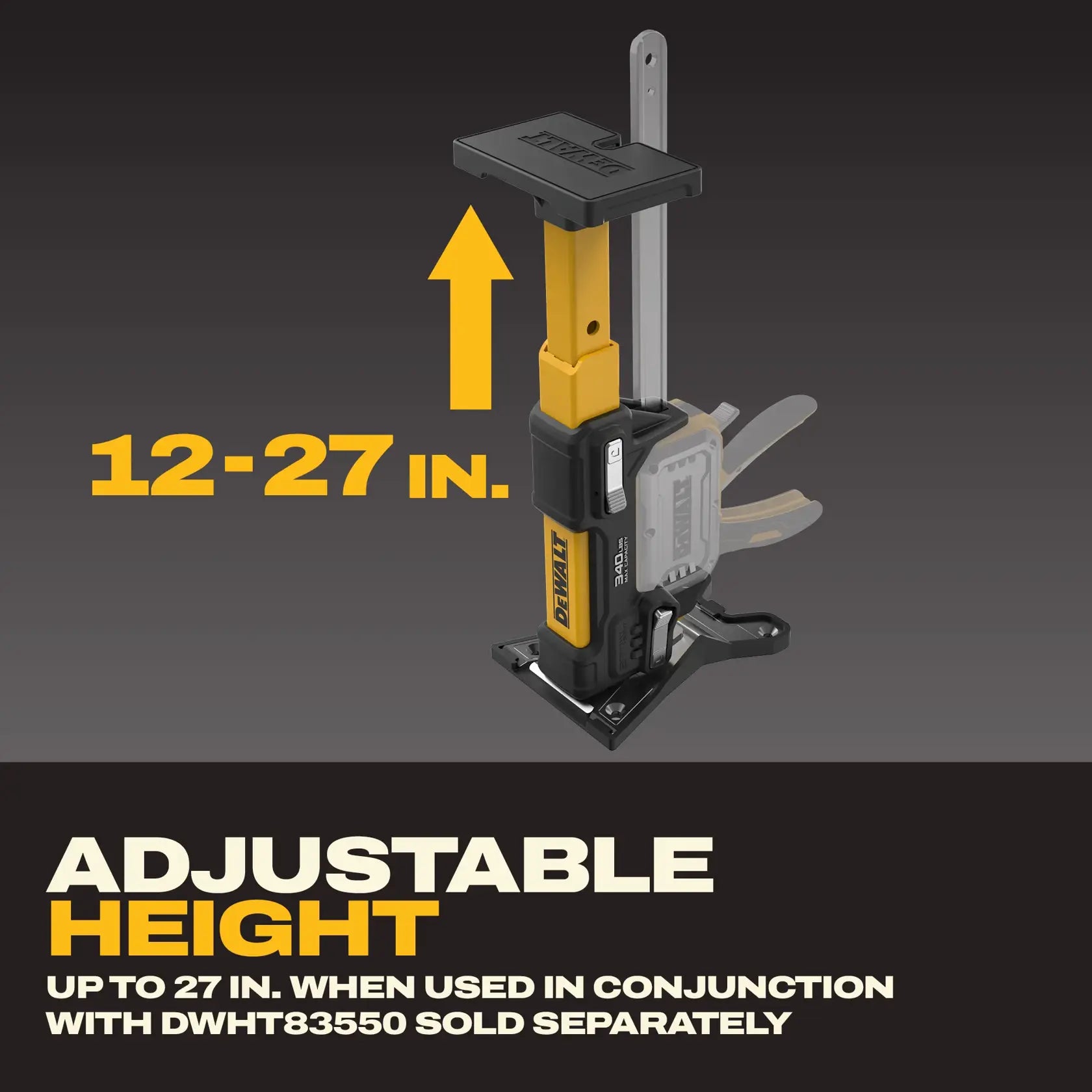 DeWalt DWHT83554 Construction Jack Extension - image 5