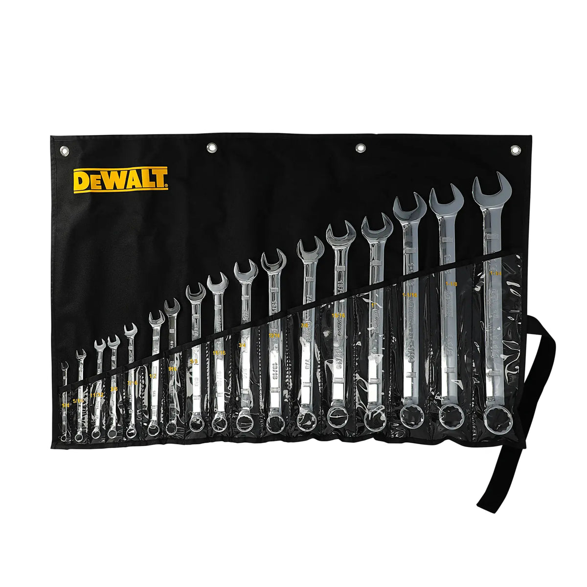 DeWalt DWMT19234 17-Piece Full-Polish SAE Combination Wrench Set (1/4" to 1-1/4") - image 1