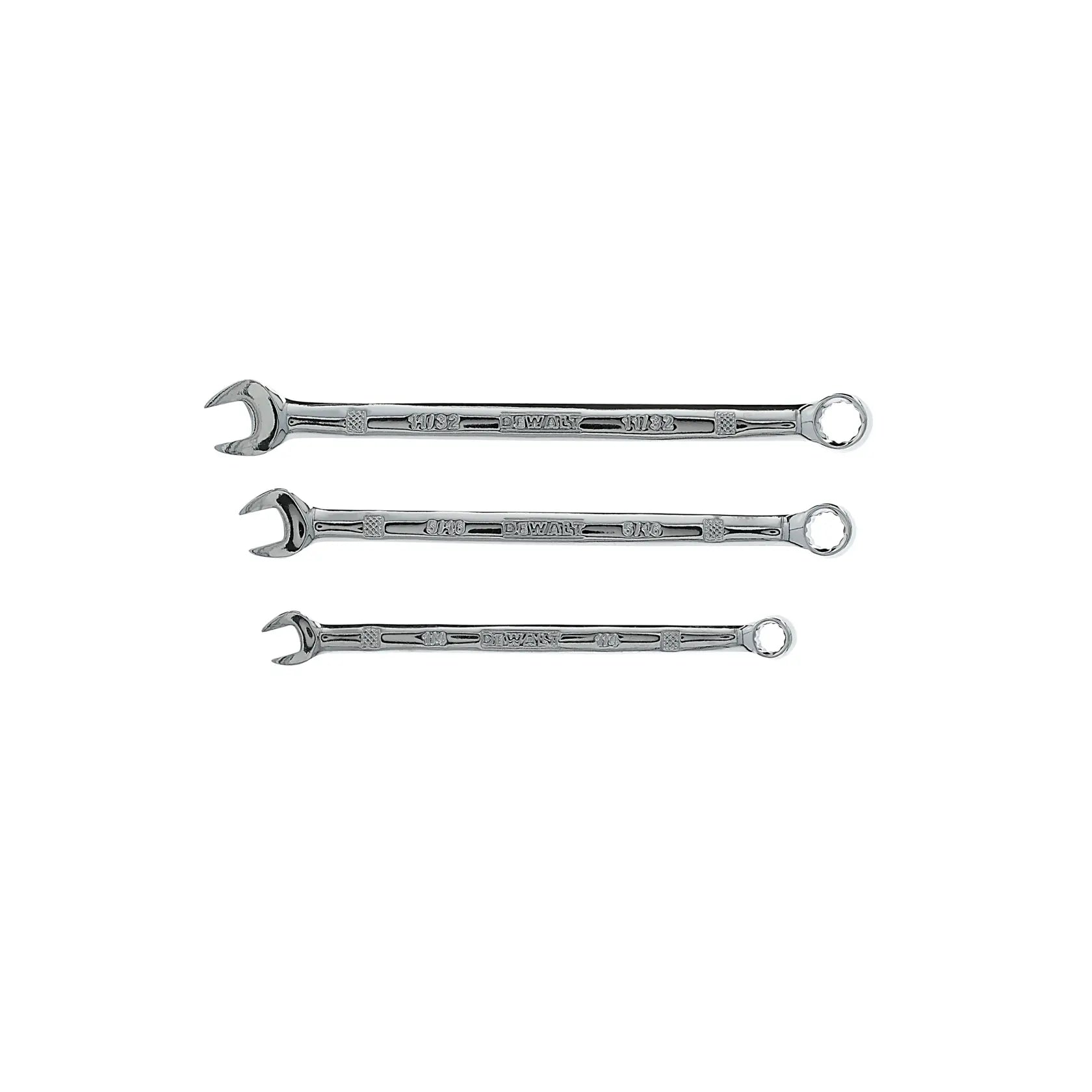 DeWalt DWMT19234 17-Piece Full-Polish SAE Combination Wrench Set (1/4" to 1-1/4") - image 4