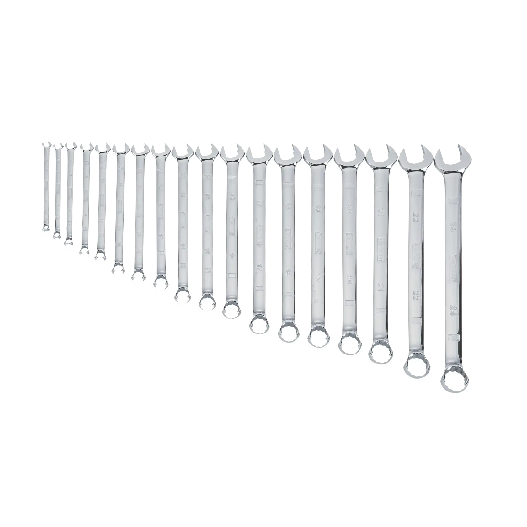 DeWalt DWMT19237 Combination Metric Wrench Set, 18-Piece - image 1