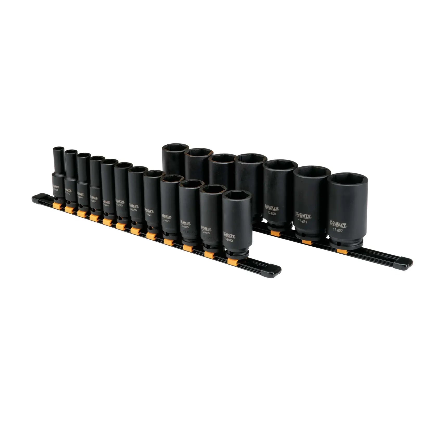 DeWalt DWMT19239 19-Piece 1/2" Drive Deep Impact Socket Set 6 PT - image 1