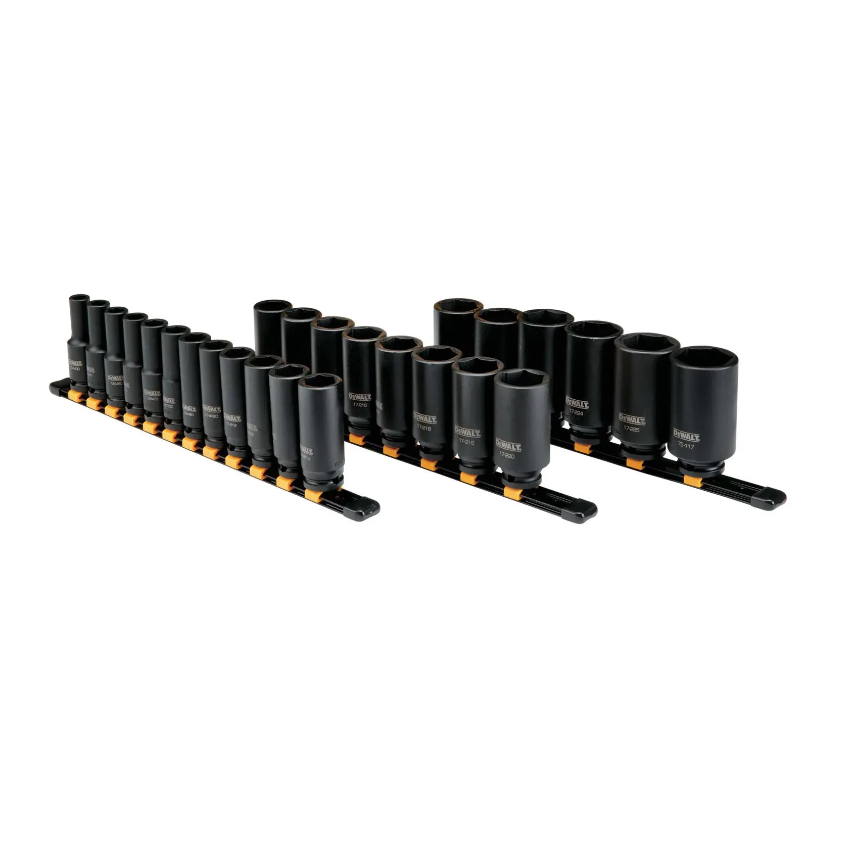 DeWalt DWMT19242 26-Piece 1/2" Drive Deep Metric Impact Socket Set 6 PT - image 1