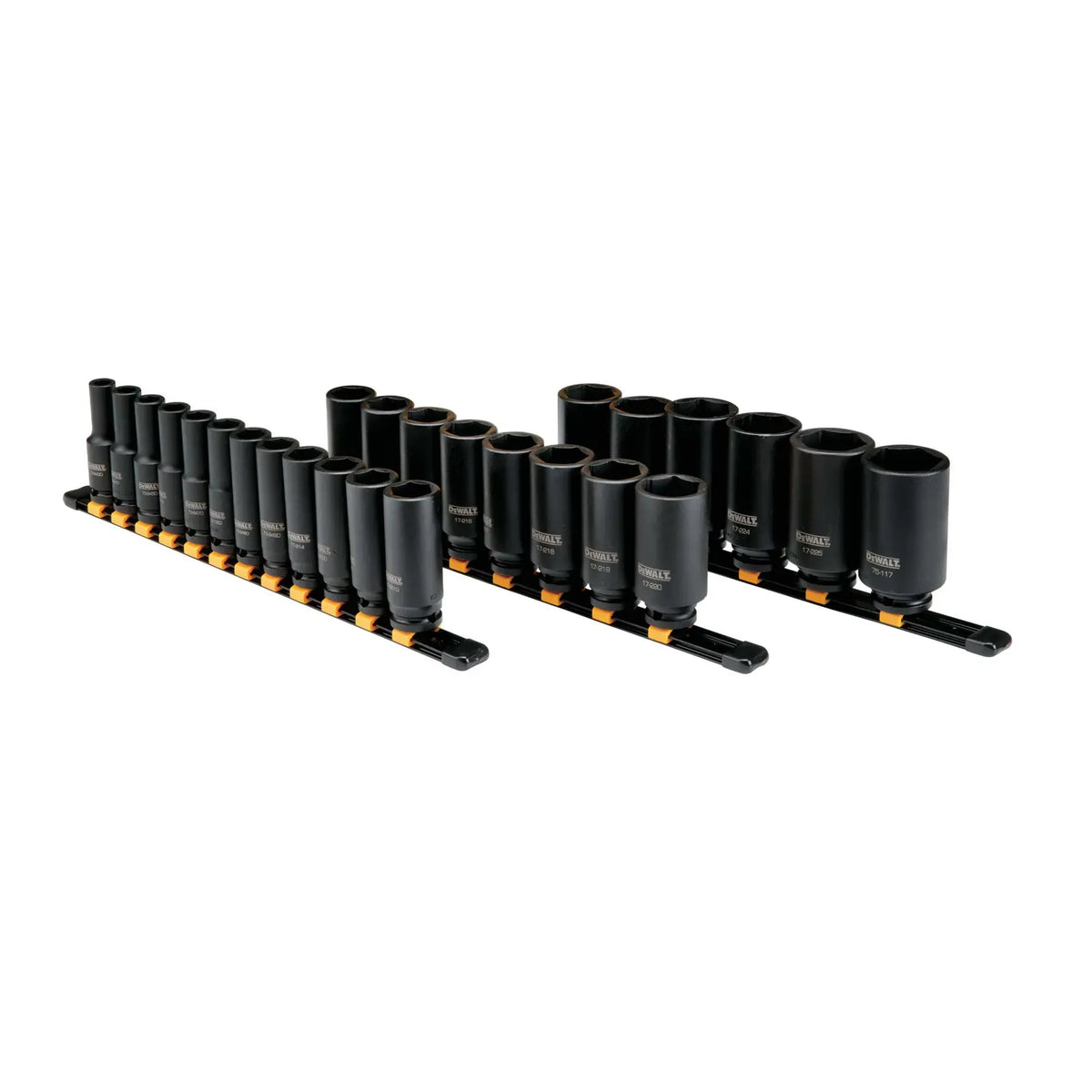 DeWalt DWMT19242 26-Piece 1/2" Drive Deep Metric Impact Socket Set 6 PT - image 1