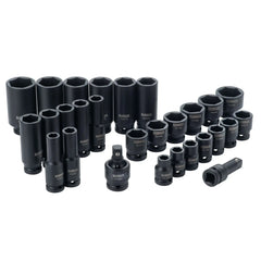 DeWalt DWMT19244 1/2" Drive Standard and Deep 6-Point Impact Socket Set, 28-Piece - image 1