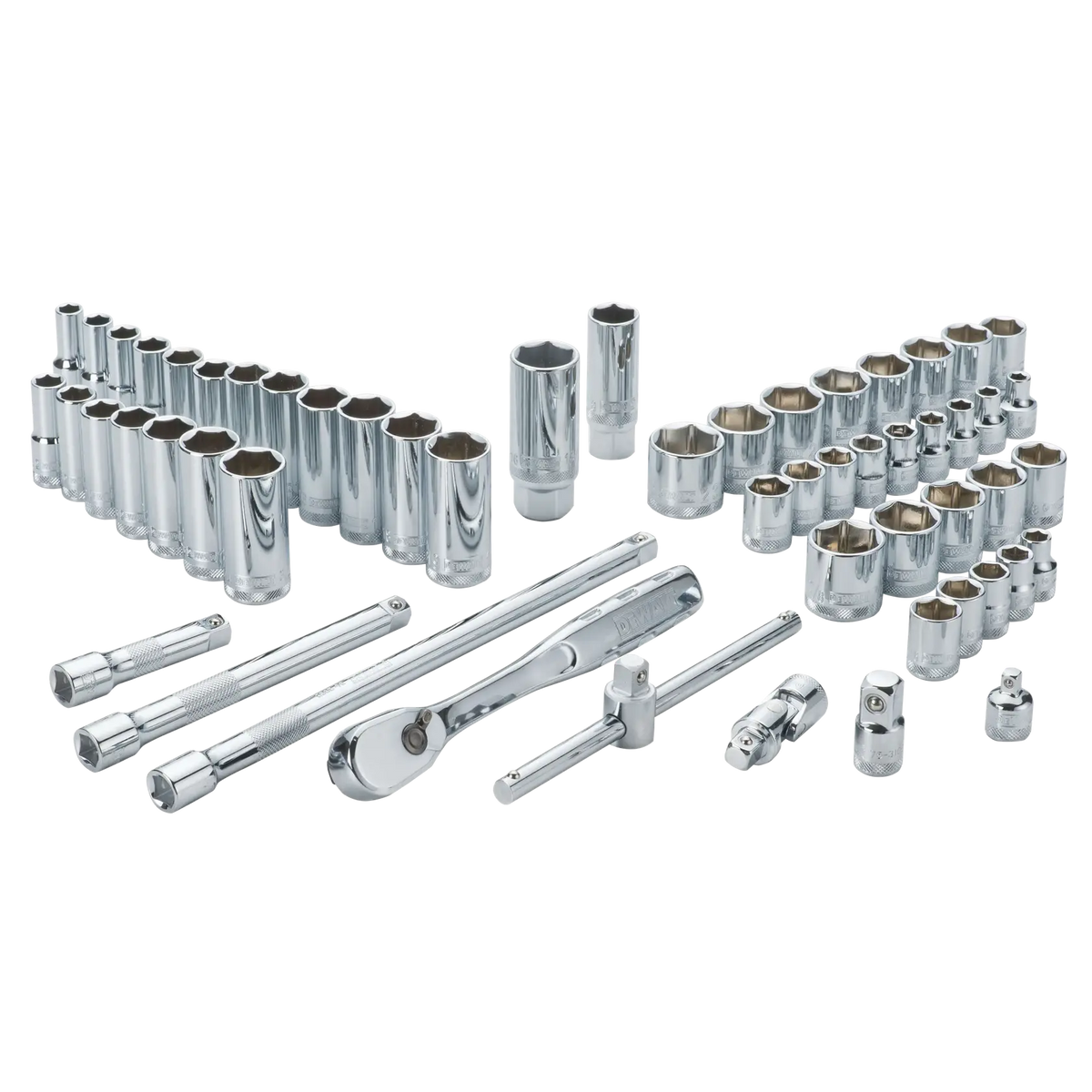 DeWalt DWMT19252 3/8" Drive 6 & 12-Point Combination Socket Set, 56-Piece - image 1