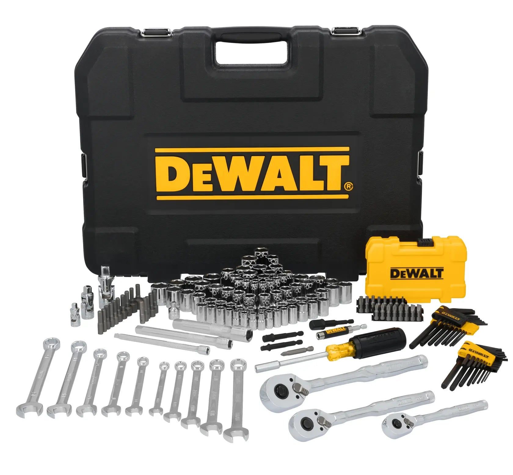 DeWalt DWMT45411 3-Drive Mechanics Tool Set (155 pc.) - image 1