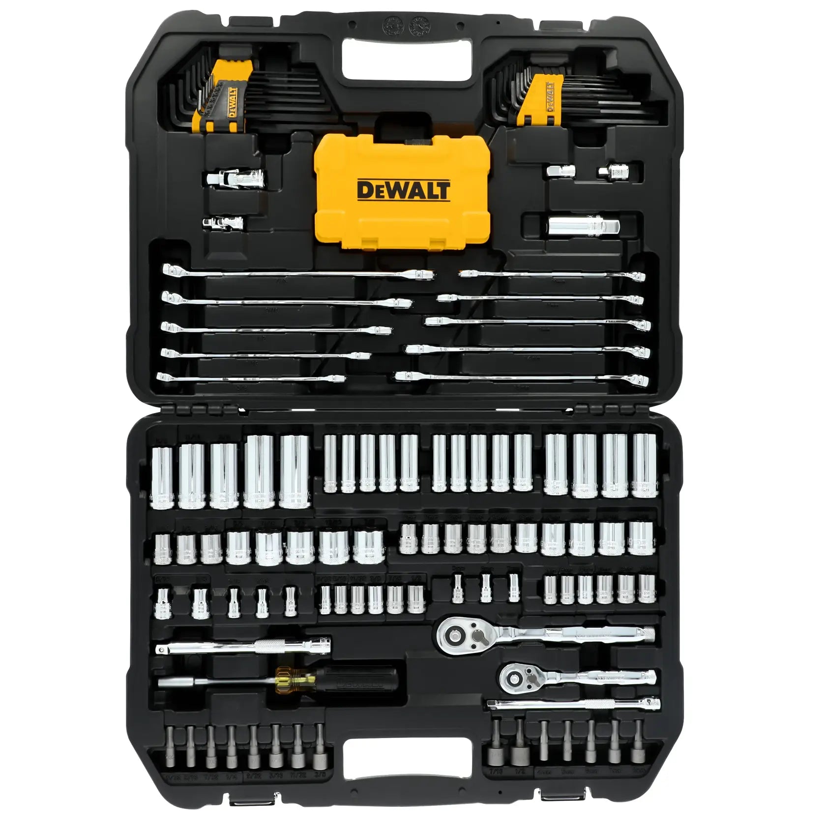 DeWalt DWMT45425 1/4-in. and 3/8-in. Drive Mechanics Tool Set (142-pc.) - image 2
