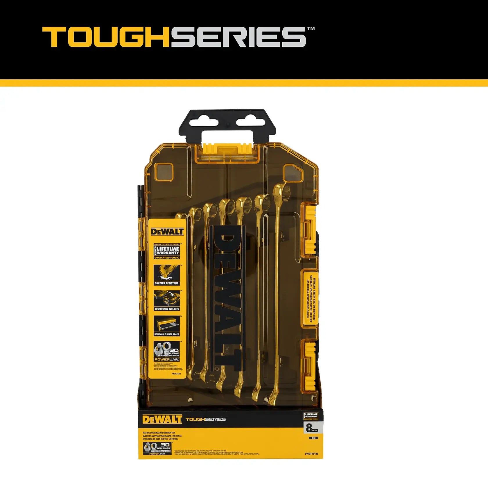 DeWalt DWMT45426 Metric Combination Wrench Set (8 pc.) - image 4