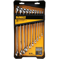 DeWalt DWMT72167 10-Piece SAE Combination Wrench Set - image 1